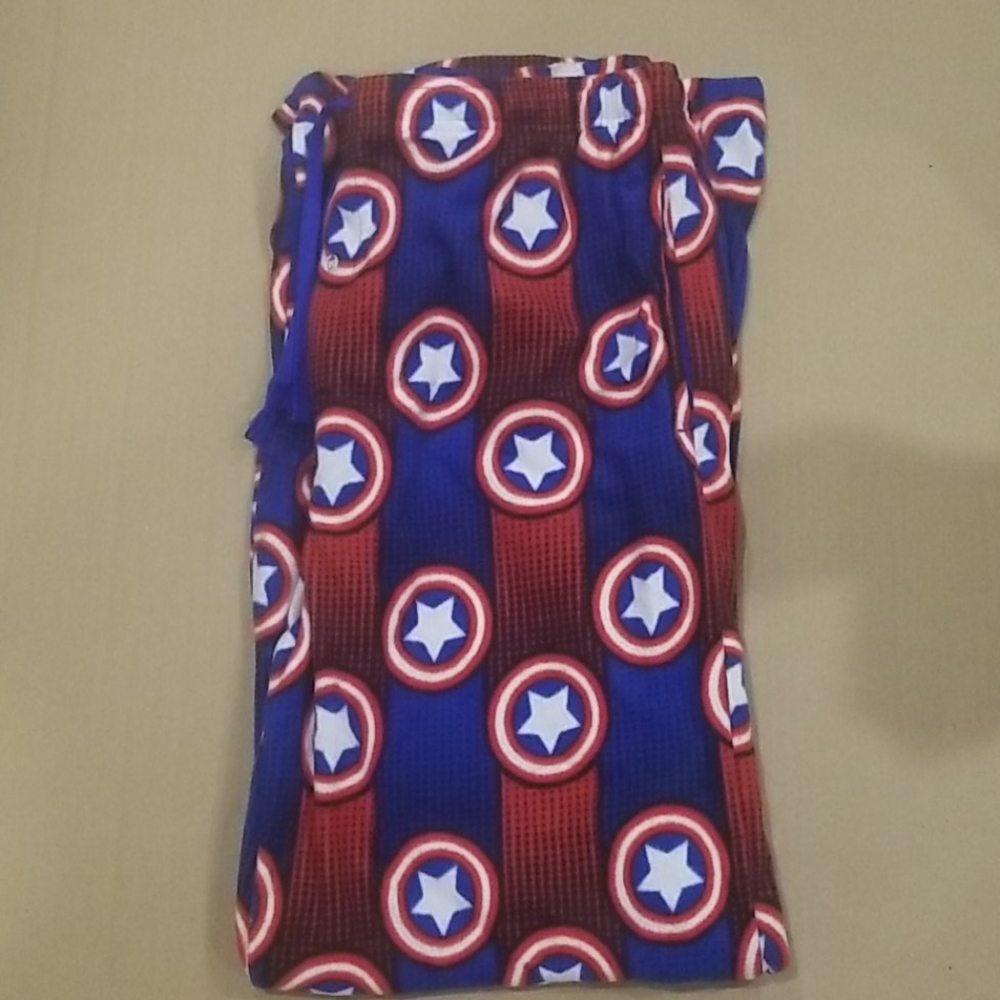 Men's Captain America Pajama Pants
